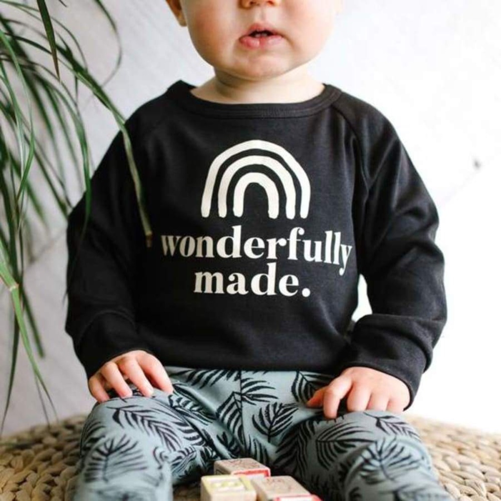Little and Lively ‘Wonderfully Made’ Sweatshirt Size 1-2T